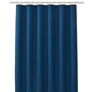 Clorox Treated Polyester Fabric Shower Curtain 70"x72"with Weighted Magnetic Hem